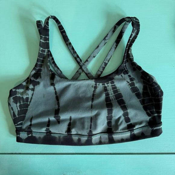 lululemon athletica Other - Lululemon Athletica Black and Green Sports Bra